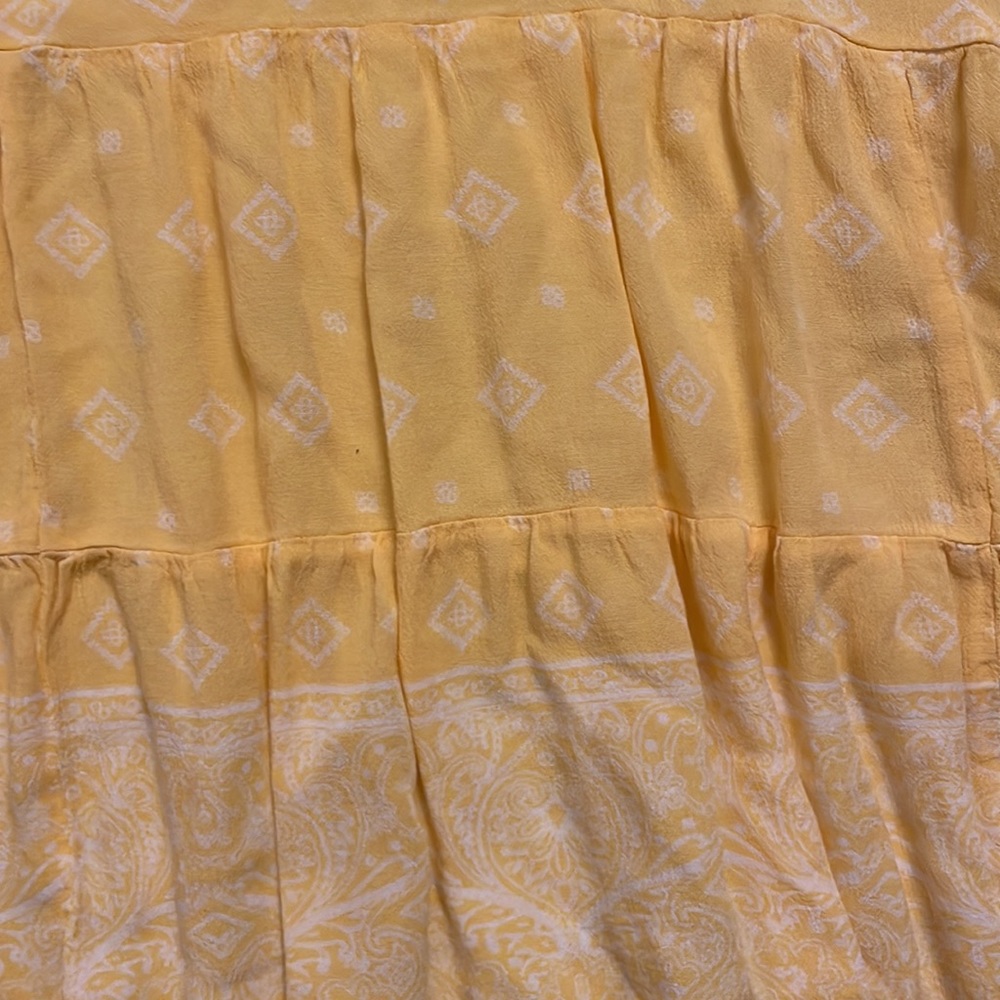 Torrid Yellow Aztec Bouse. Women’s Plus Size 0 - Picture 4 of 5